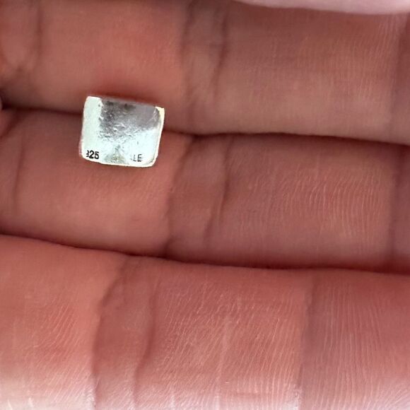 Pandora Handbag Satchel Purse Charm 925S with CZ Crystal Accent Retired - Picture 4 of 13